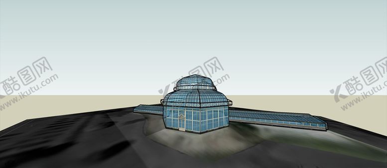 编号：83836310041440287128【酷图网】源文件下载-展览馆模型