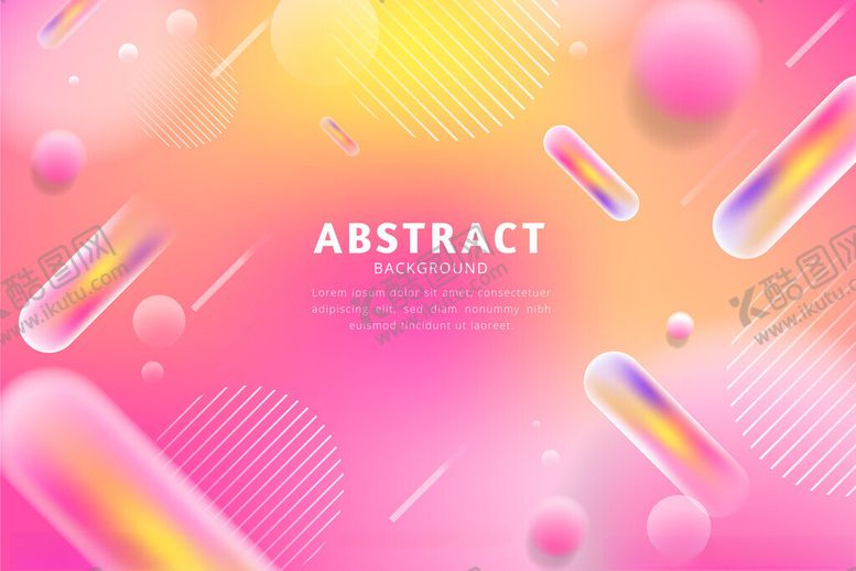 编号：18486301050217415001【酷图网】源文件下载-梦幻渐变流体抽象背景图