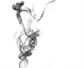 烟雾素材白色的炊白色气泡
