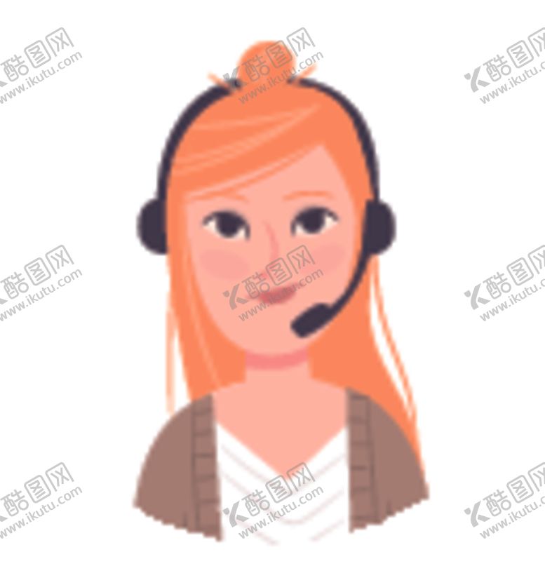 编号：66055510131118196972【酷图网】源文件下载-女客服