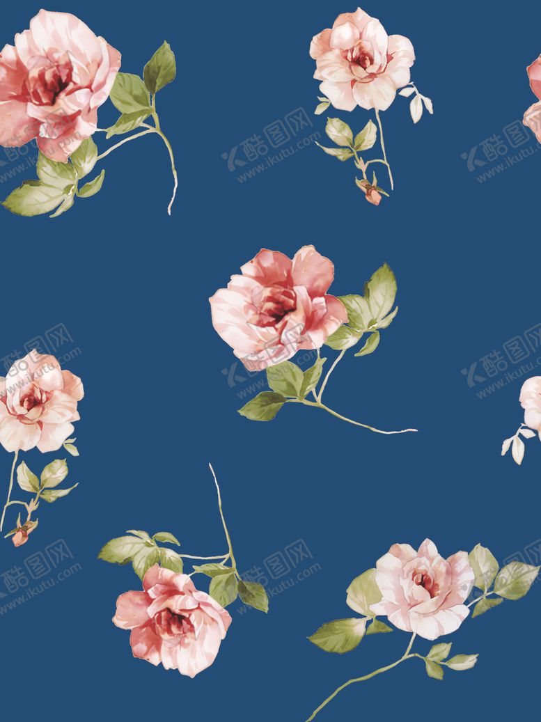 编号：49142510050612591042【酷图网】源文件下载-乱花数码印花女装花型