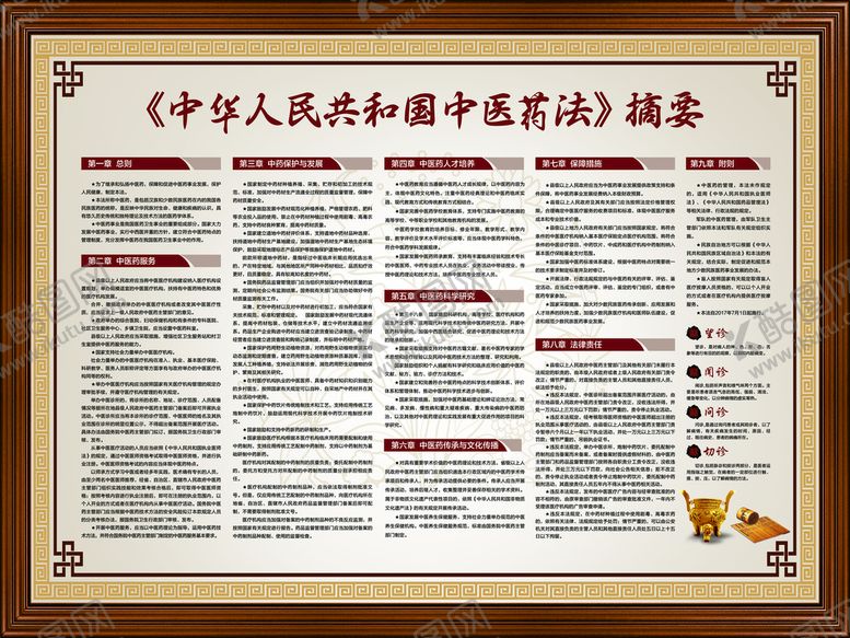 编号：07495609271656045712【酷图网】源文件下载-中医药法摘要