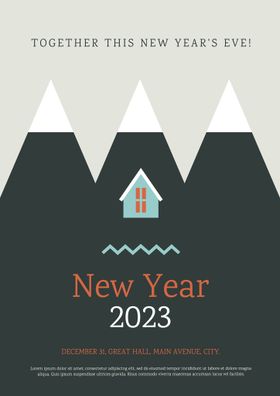 2023新年模板图片