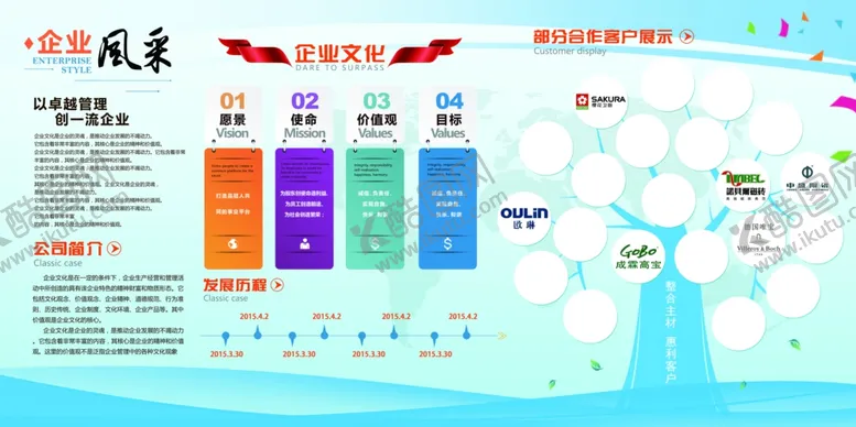 编号：78680906191508394301【酷图网】源文件下载-企业文化墙