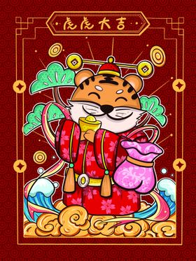 虎年素材红包春节2022