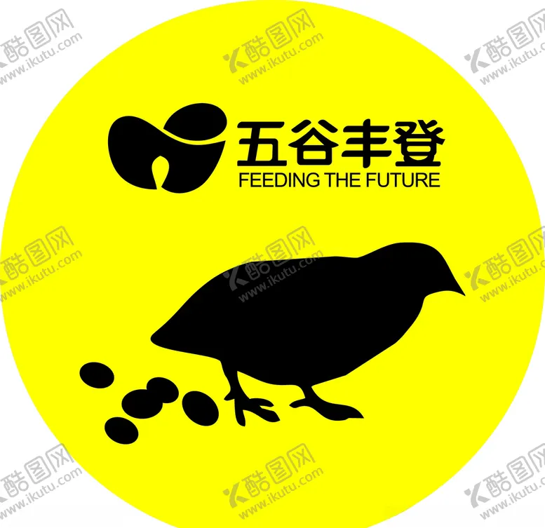 编号：60421205010538131942【酷图网】源文件下载-中粮五谷丰登饲料不干胶