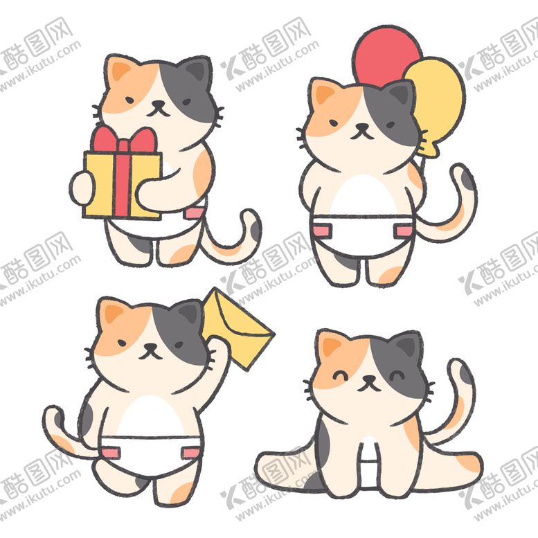 编号：76261009260020508756【酷图网】源文件下载-可爱卡通动物