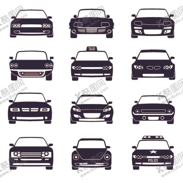 编号：15499009222001504452【酷图网】源文件下载-汽车图标