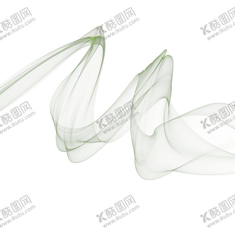 编号：95496609280330196593【酷图网】源文件下载-绿色丝带