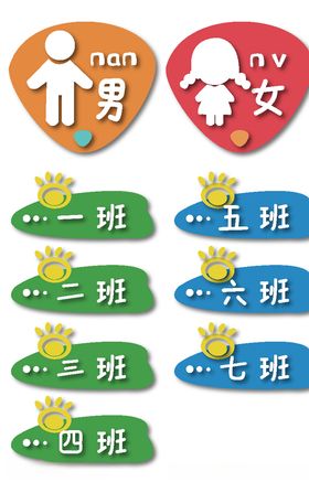 幼儿园门牌