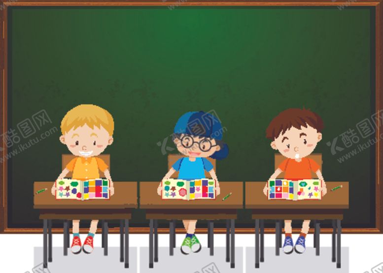 编号：56264207130301589463【酷图网】源文件下载-卡通学生插画