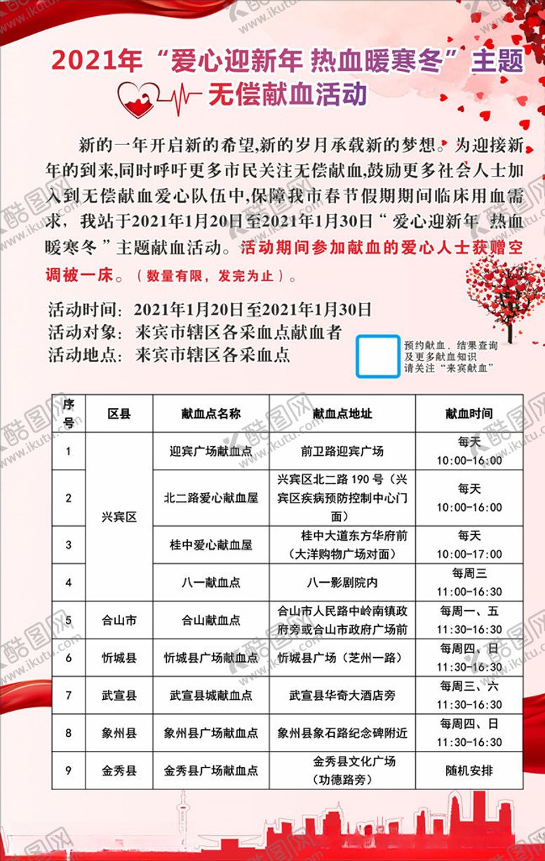 编号：74542704230937143078【酷图网】源文件下载-无偿献血海报图片