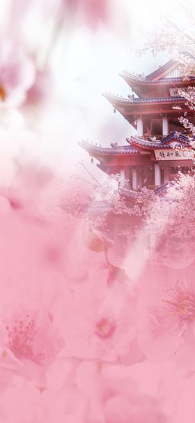  樱花背景