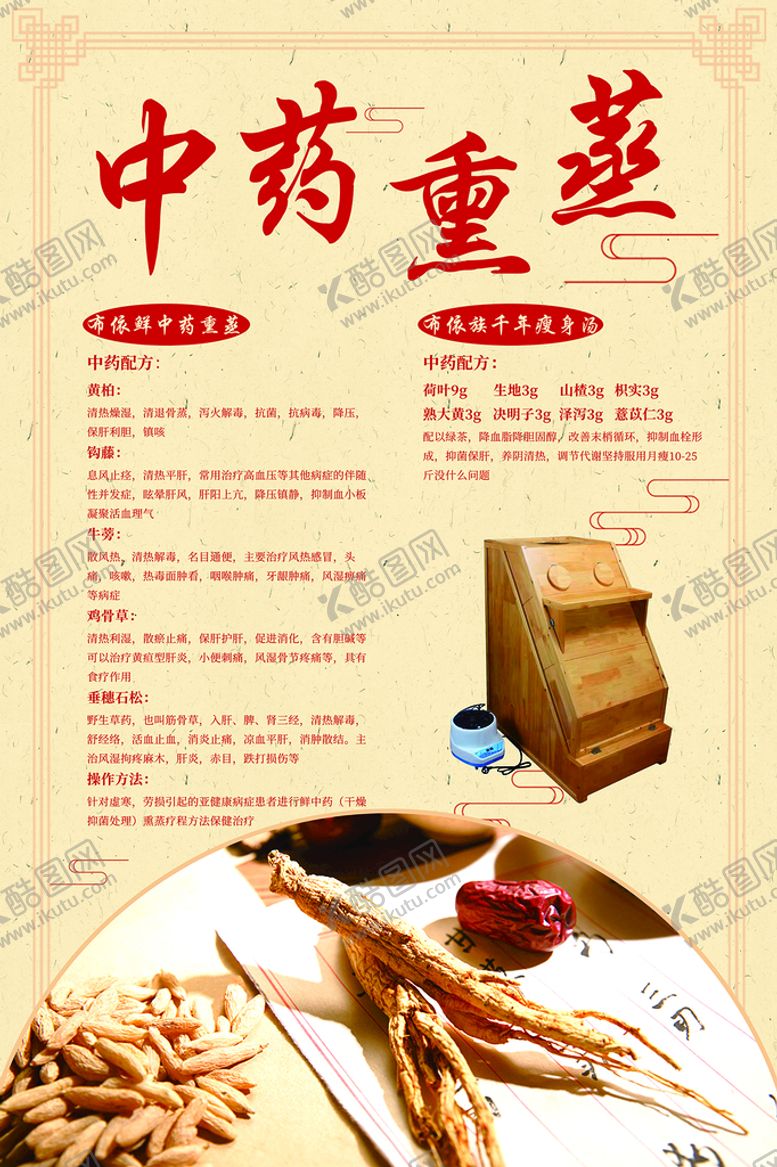 编号：80639710080213360785【酷图网】源文件下载-中药熏蒸