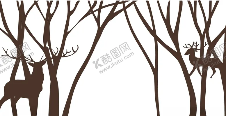 编号：80567706281828574813【酷图网】源文件下载-羚羊树木