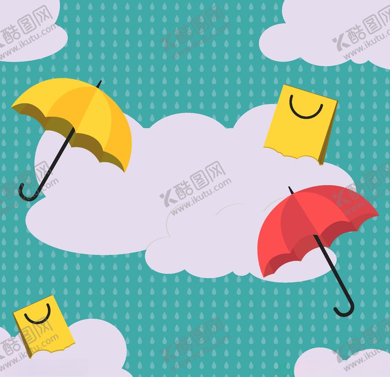 编号：60523610192005248990【酷图网】源文件下载-卡通伞