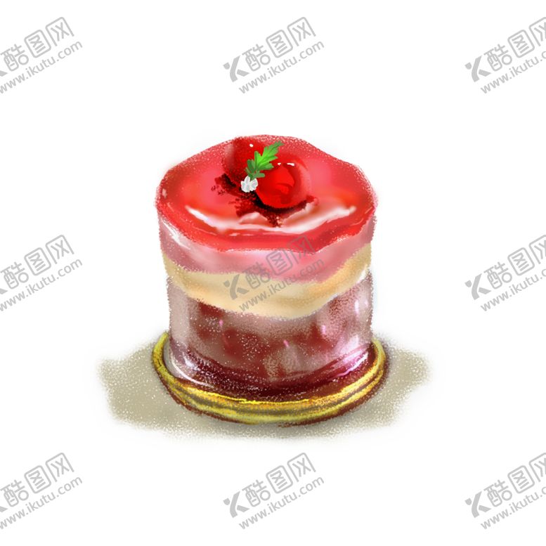 编号：53527006151623439225【酷图网】源文件下载-手绘蛋糕