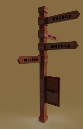 指路牌样机