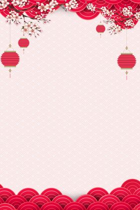 中国风鱼纹背景