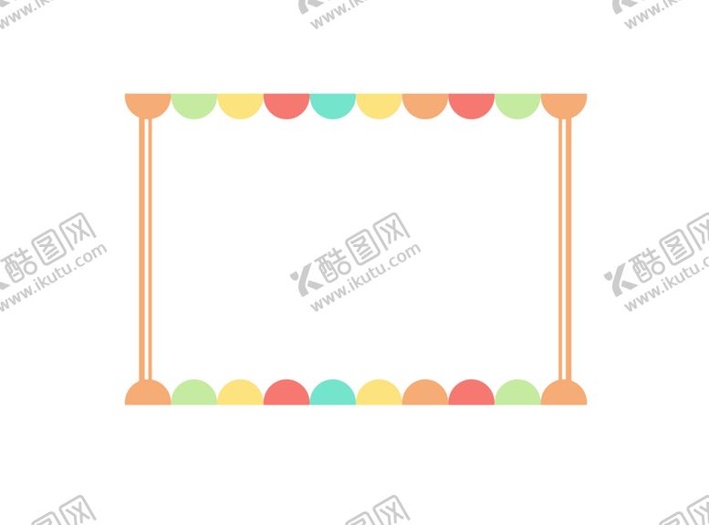 编号：63628605142352519041【酷图网】源文件下载-卡通边框