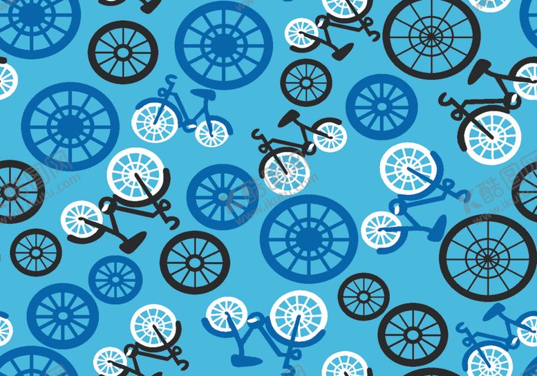 编号：71791009211251457100【酷图网】源文件下载-手绘自行车