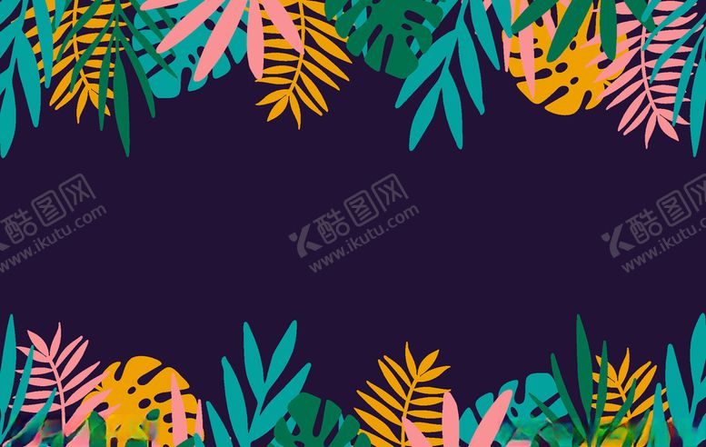 编号：81926909130521424614【酷图网】源文件下载-叶子背景