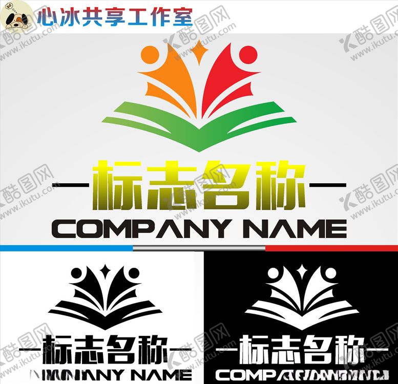 编号：29330510060918106368【酷图网】源文件下载-教育logo