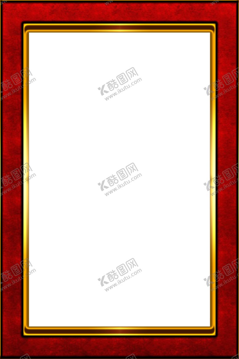 编号：95337206261900513369【酷图网】源文件下载-红色画框