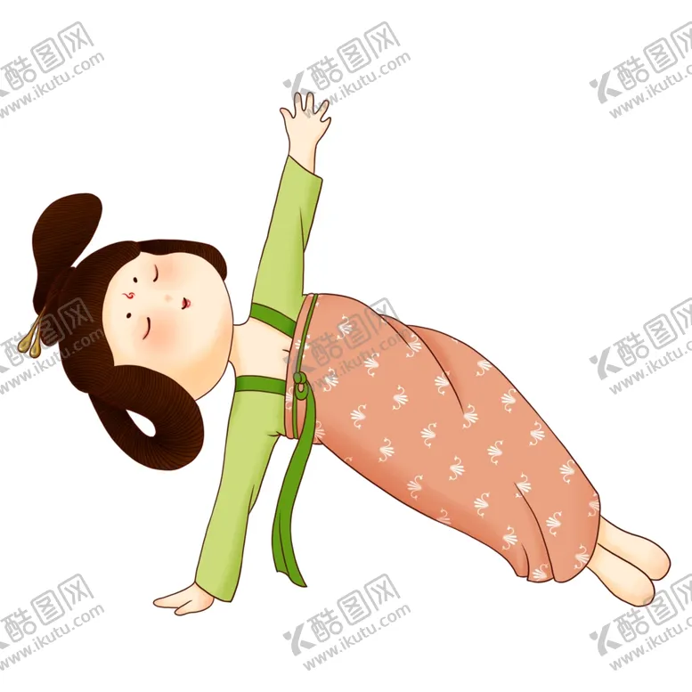 编号：83629304151551367907【酷图网】源文件下载-卡通侍女图