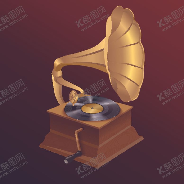编号：67478707010323072147【酷图网】源文件下载-留声机