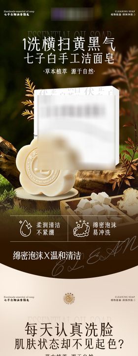 美白中药皂详情页