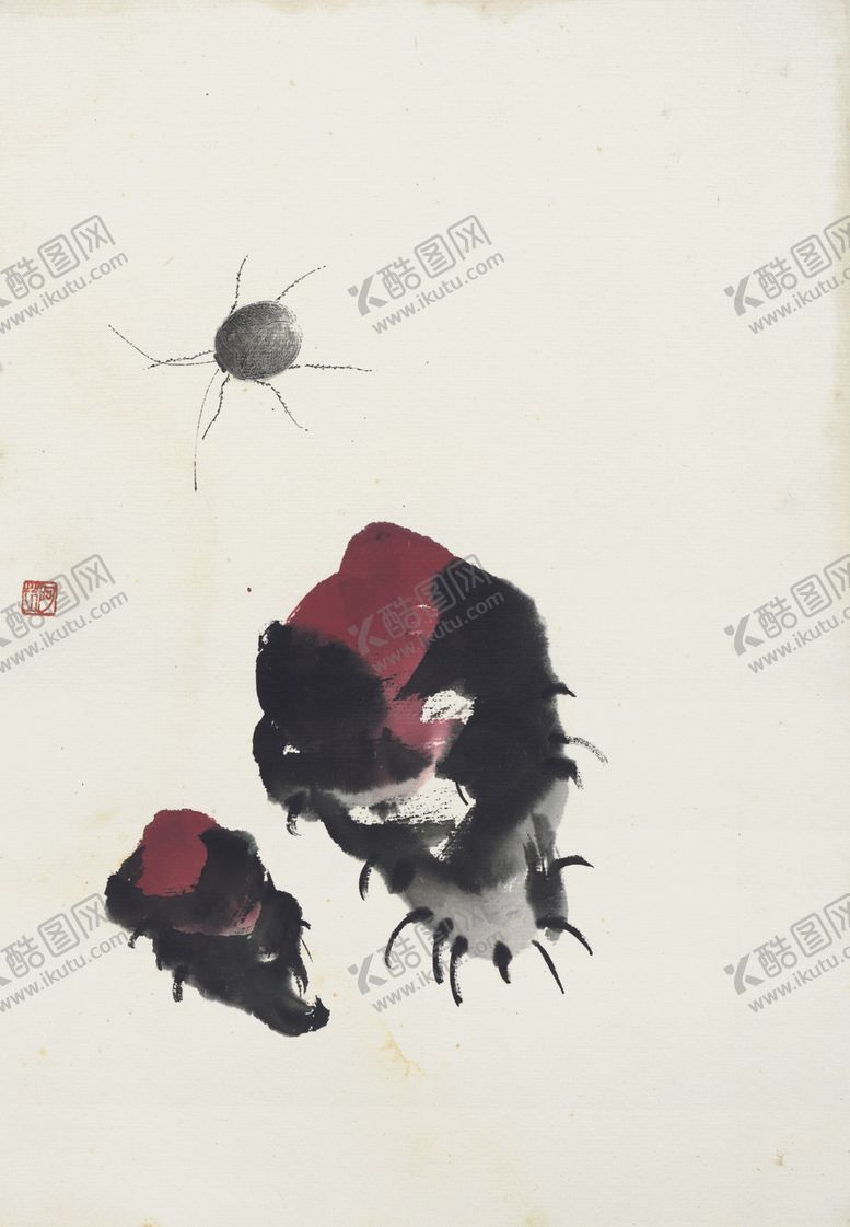 编号：74404002030301134493【酷图网】源文件下载-齐白石国画