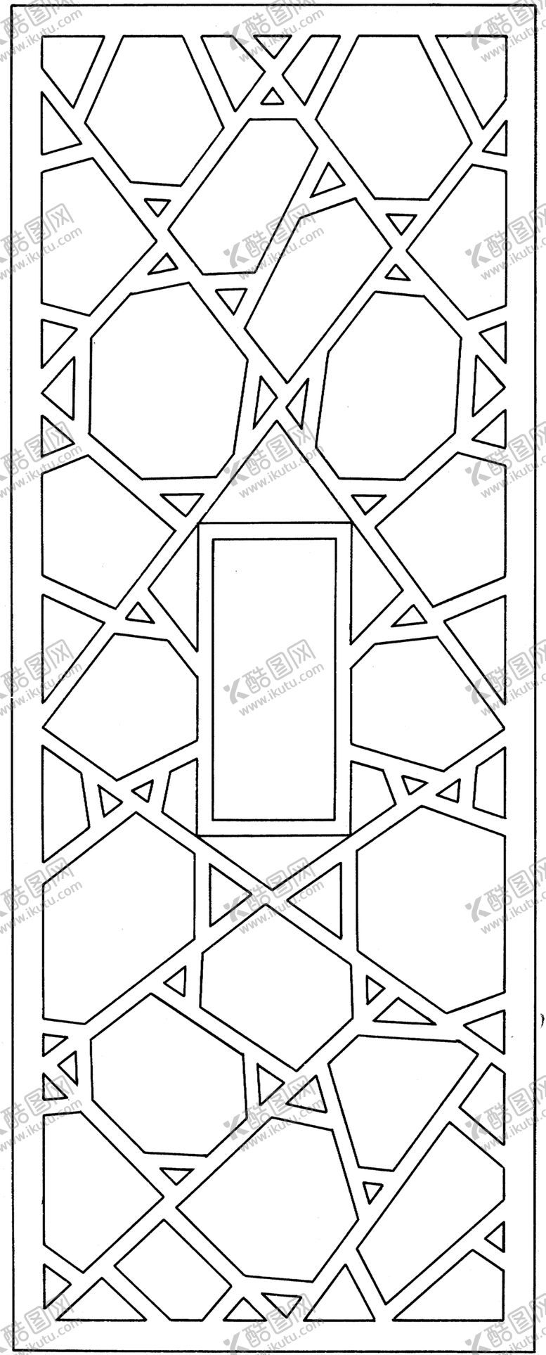 编号：92312710192004111323【酷图网】源文件下载-镂空花图案