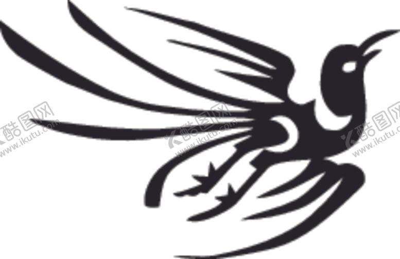 编号：52389310100920563868【酷图网】源文件下载-野生动物抽象鸟