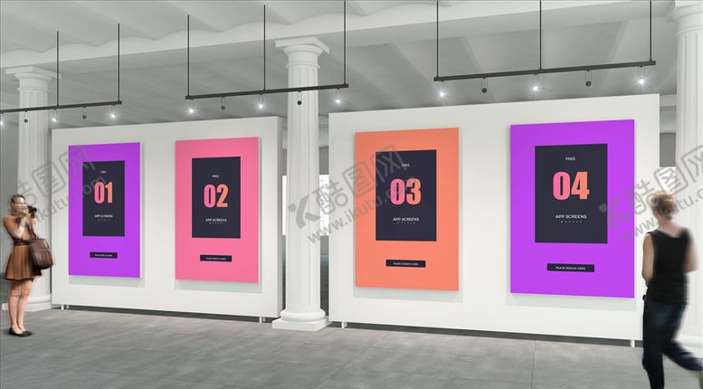 编号：37850610110700516776【酷图网】源文件下载-海报样机