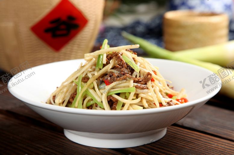 编号：56616411021151455249【酷图网】源文件下载-茭白肉丝