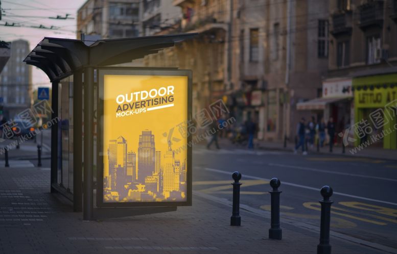 编号：13158609190723416102【酷图网】源文件下载-灯箱广告展位样机