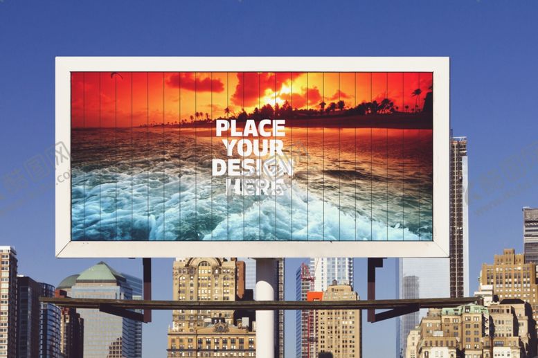 编号：90203810092154461140【酷图网】源文件下载-户外大型广告牌样机