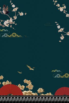 中国风古风城墙背景