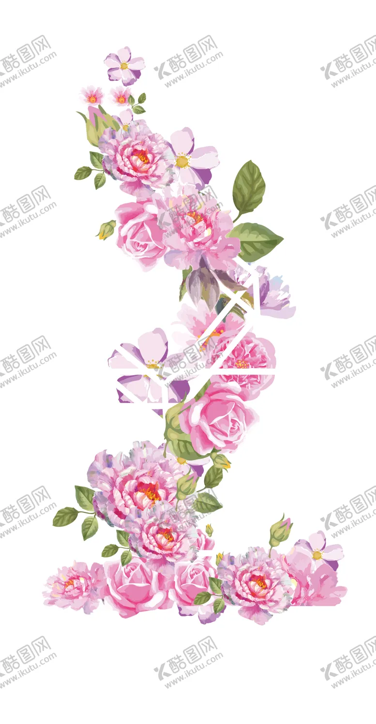 编号：52206309210836344415【酷图网】源文件下载-粉色花