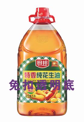 厨邦特香纯花生油5L