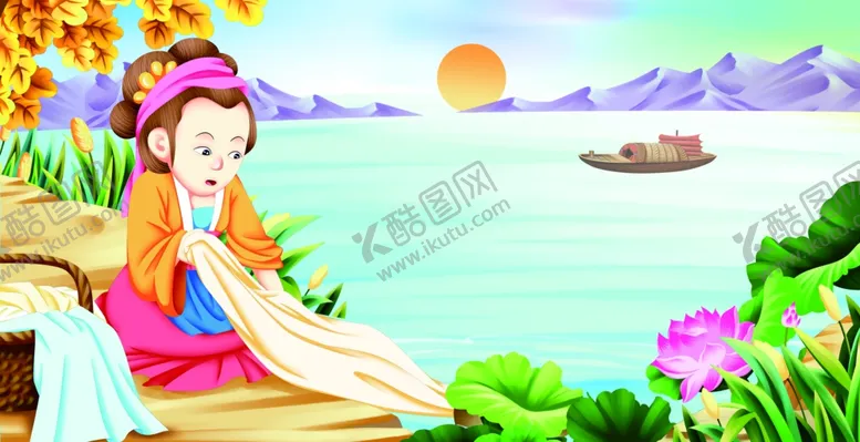编号：11497306180352063606【酷图网】源文件下载-西施咏
