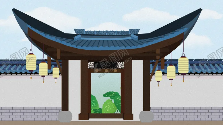 编号：59634209151909316342【酷图网】源文件下载-中式背景图山水画轻奢挂画