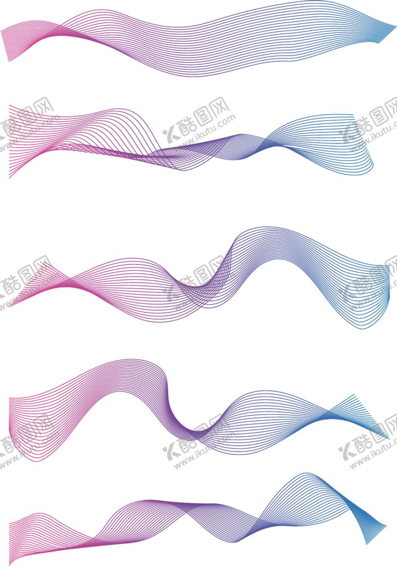 编号：59468709260344284592【酷图网】源文件下载-渐变科技线条