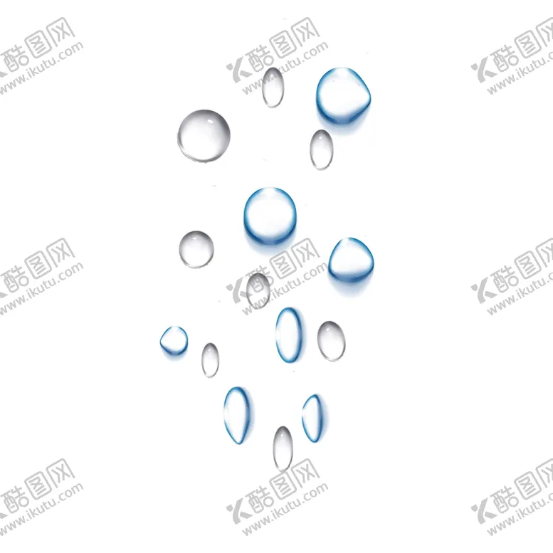 编号：31687606252201534470【酷图网】源文件下载-水珠元素