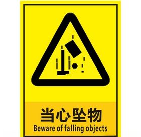 当心坠物