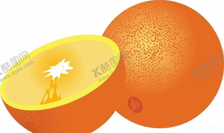 编号：12512906271010449836【酷图网】源文件下载-矢量桔子