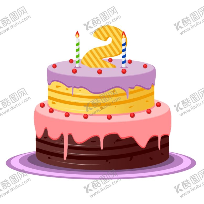编号：36531609190522478256【酷图网】源文件下载-生日蛋糕素材