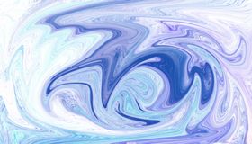 蓝紫色水墨纹理水波水纹效果