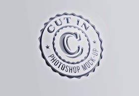 logo样机自然高端办公质感